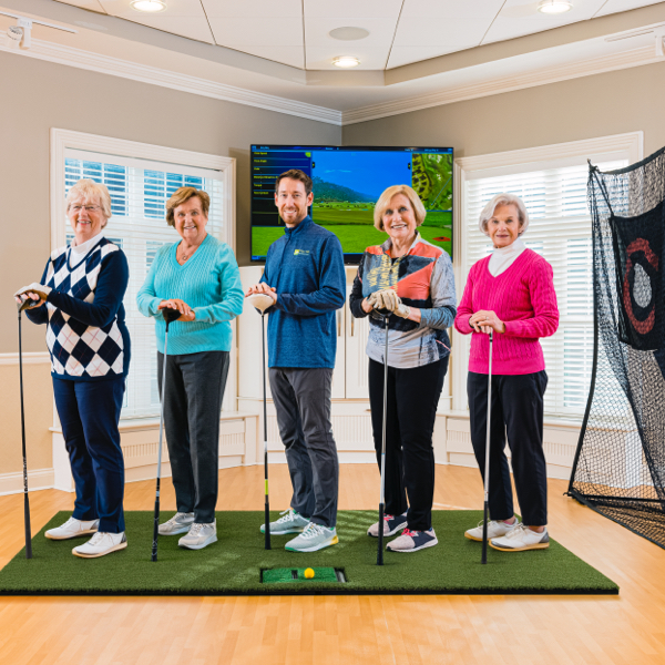 Golf Gals: A Story of Virtual Games and Friendship